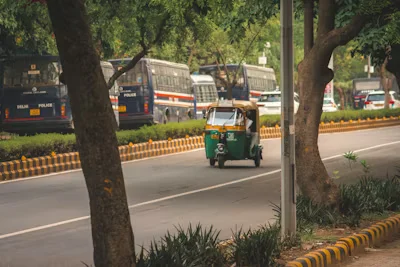 Public transport is being advanced to decrease the burden on private vehicles and have a positive effect on the environment
